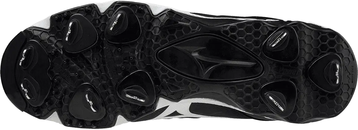 Mizuno 320638 9-spike Swift 7 Low Women’s Metal Softball Cleat - Black White