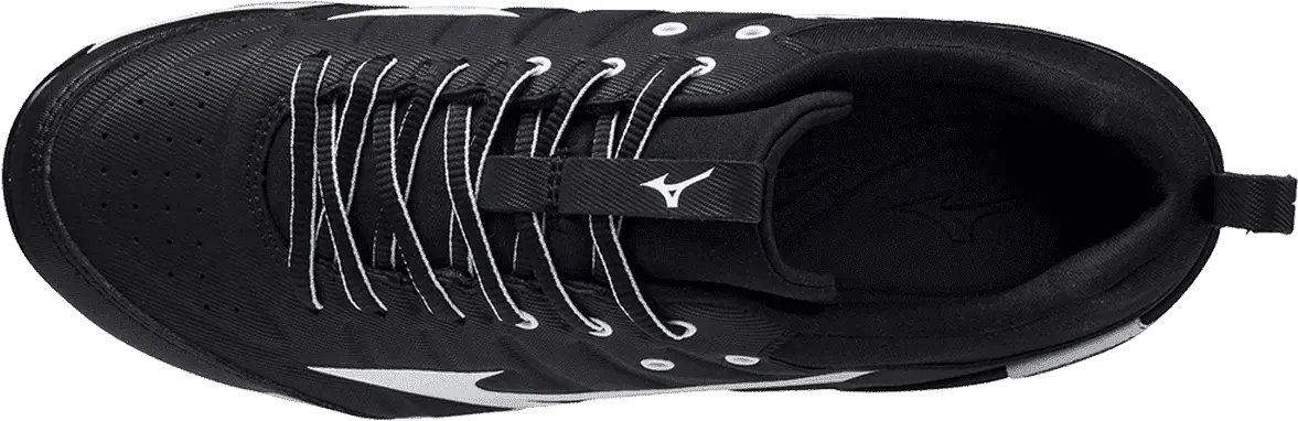 Mizuno 320638 9-spike Swift 7 Low Women’s Metal Softball Cleat - Black White