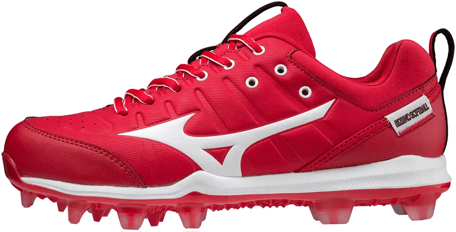 Mizuno 320639 Women’s 9-spike Advanced Finch Elite 5 Fp Cleats - Red White