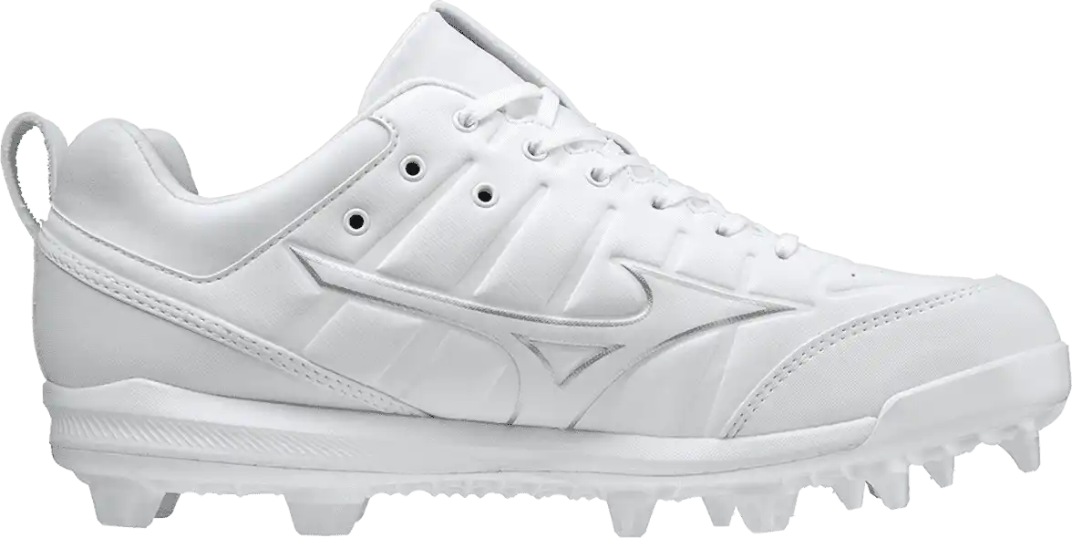 Mizuno 320653 Ambition 2 Tpu Low Men’s Molded Baseball Cleat - White
