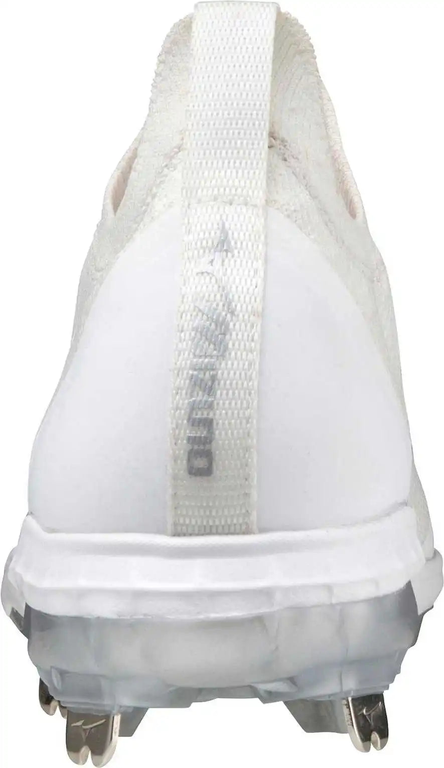 Mizuno 320655 Dominant Knit Women’s Metal Softball Cleat - White