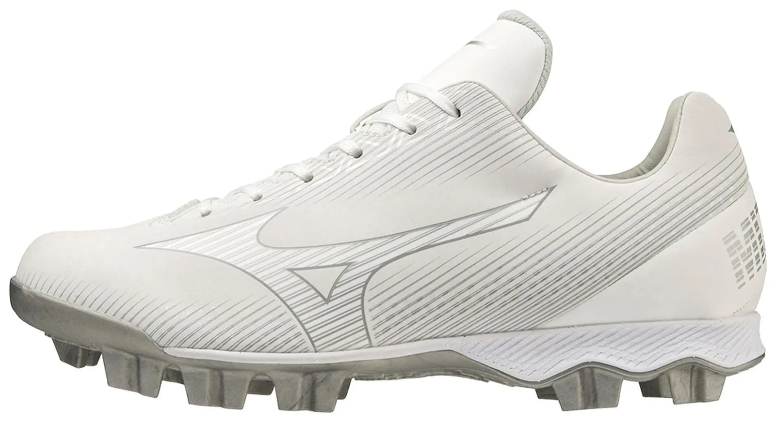 Mizuno 320665 Wave Finch Lightrevo Women’s Molded Fastpitch Softball Cleats - White