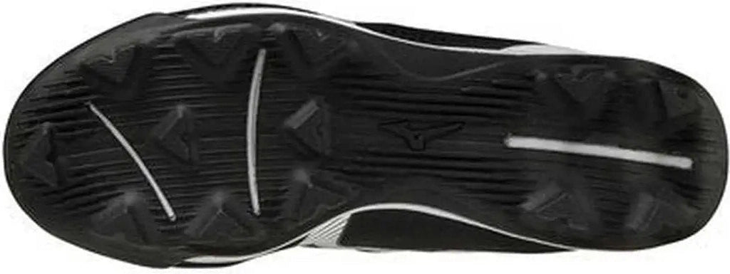 Mizuno 320666 Youth Wave Finch Lightrevo Jr Low Molded Cleats - Black White