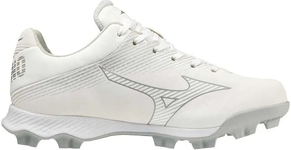 Mizuno 320666 Youth Wave Finch Lightrevo Jr Low Molded Cleats - White