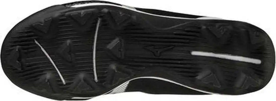 Mizuno 320673 Youth Wave Lightrevo Jr Low Molded Cleats - Black White