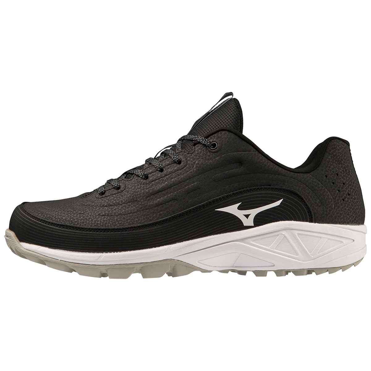 Mizuno 320688 Ambition 3 Bb Low All Surface - Black White - 6.5