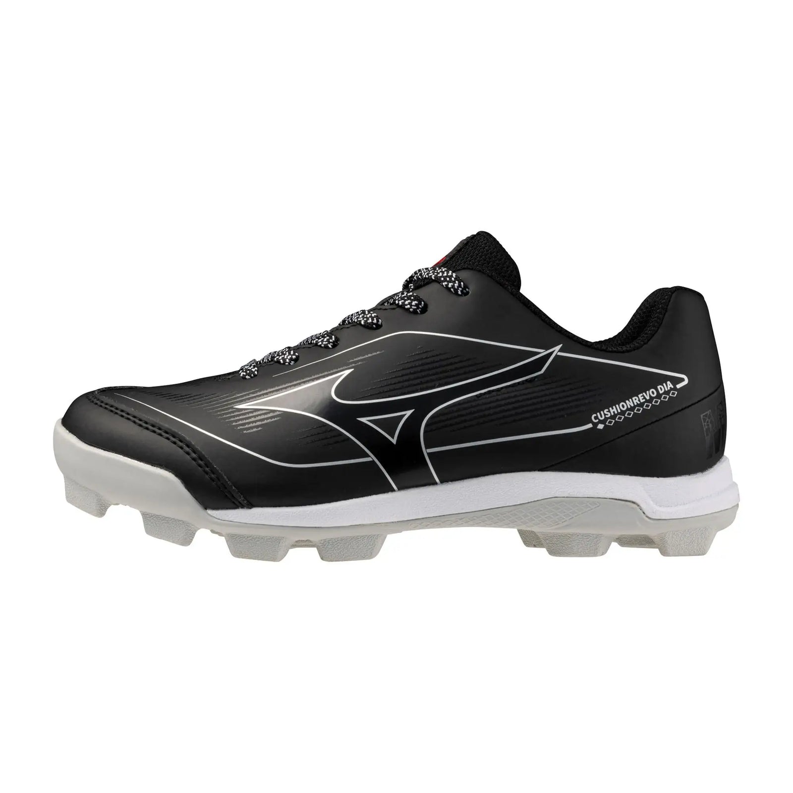 Mizuno 320709 Cushionrevo Diamond Jr - Black White