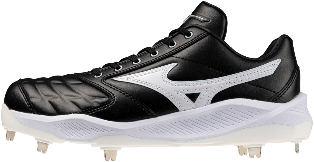 Mizuno 320720 Pro Select Fastpitch Metal Cleat - Black White