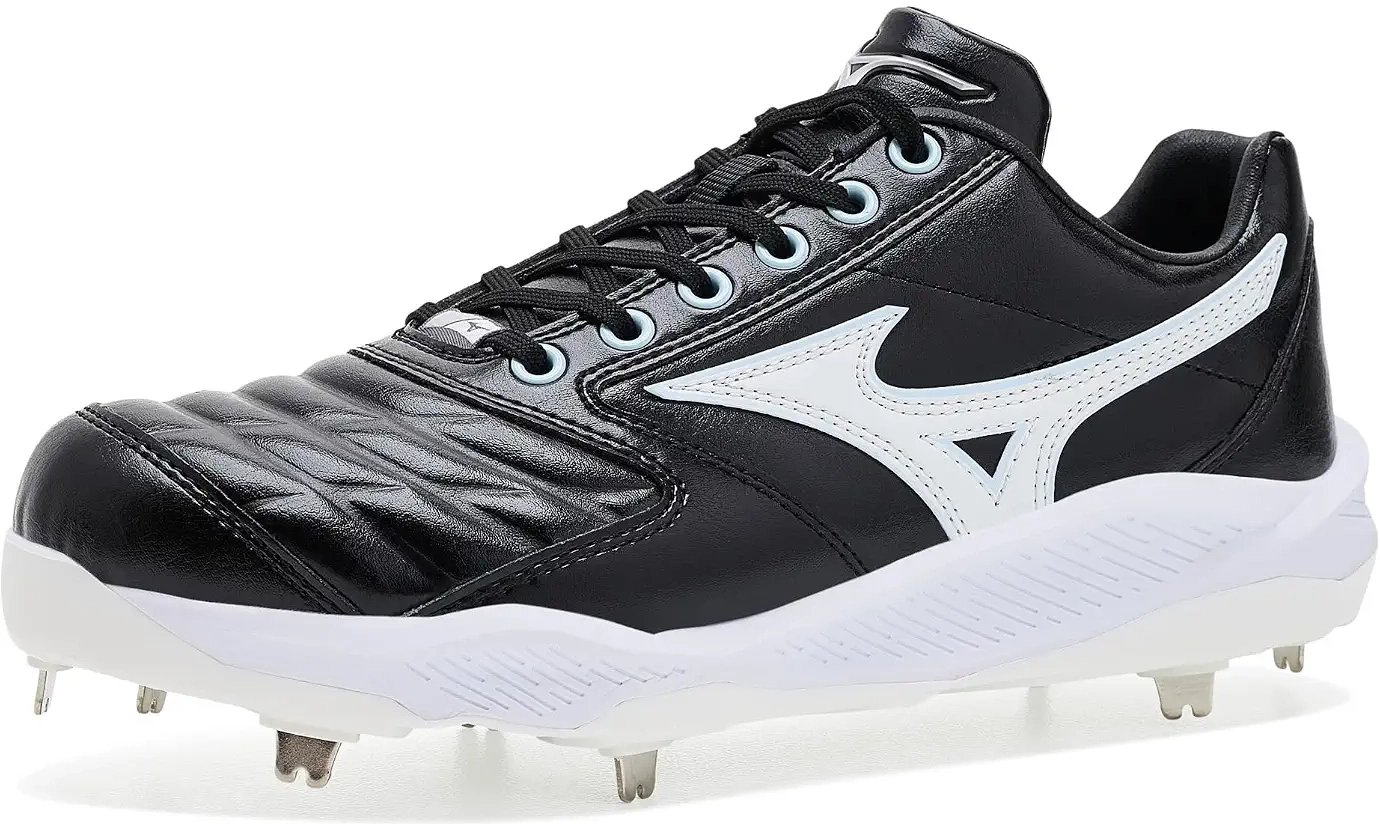 Mizuno 320720 Pro Select Fastpitch Metal Cleat - Black White