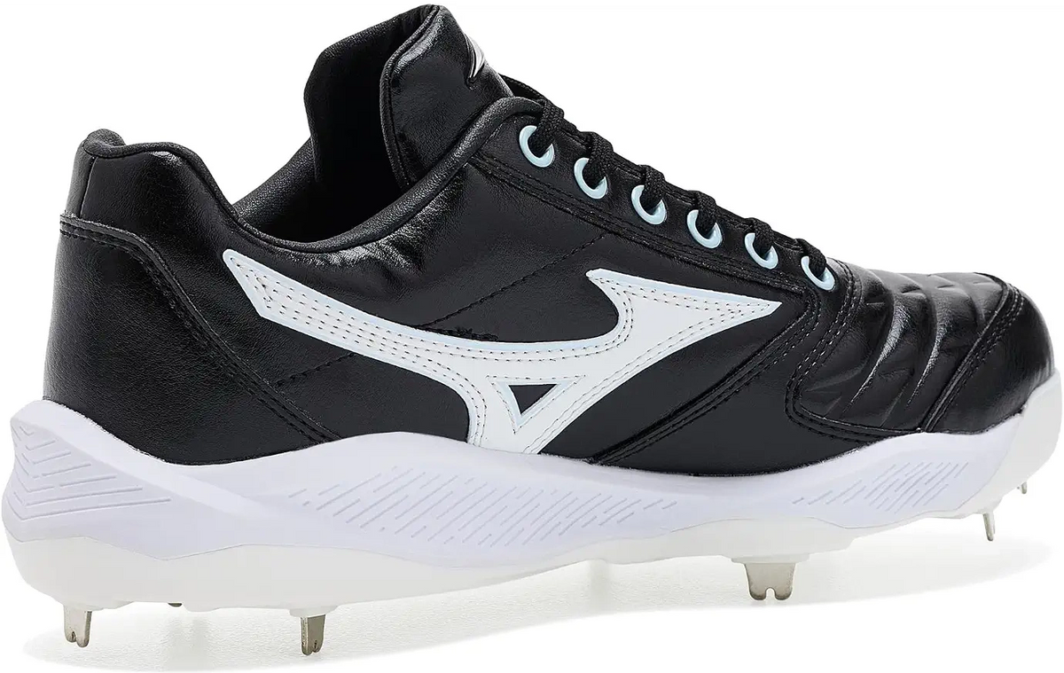 Mizuno 320720 Pro Select Fastpitch Metal Cleat - Black White