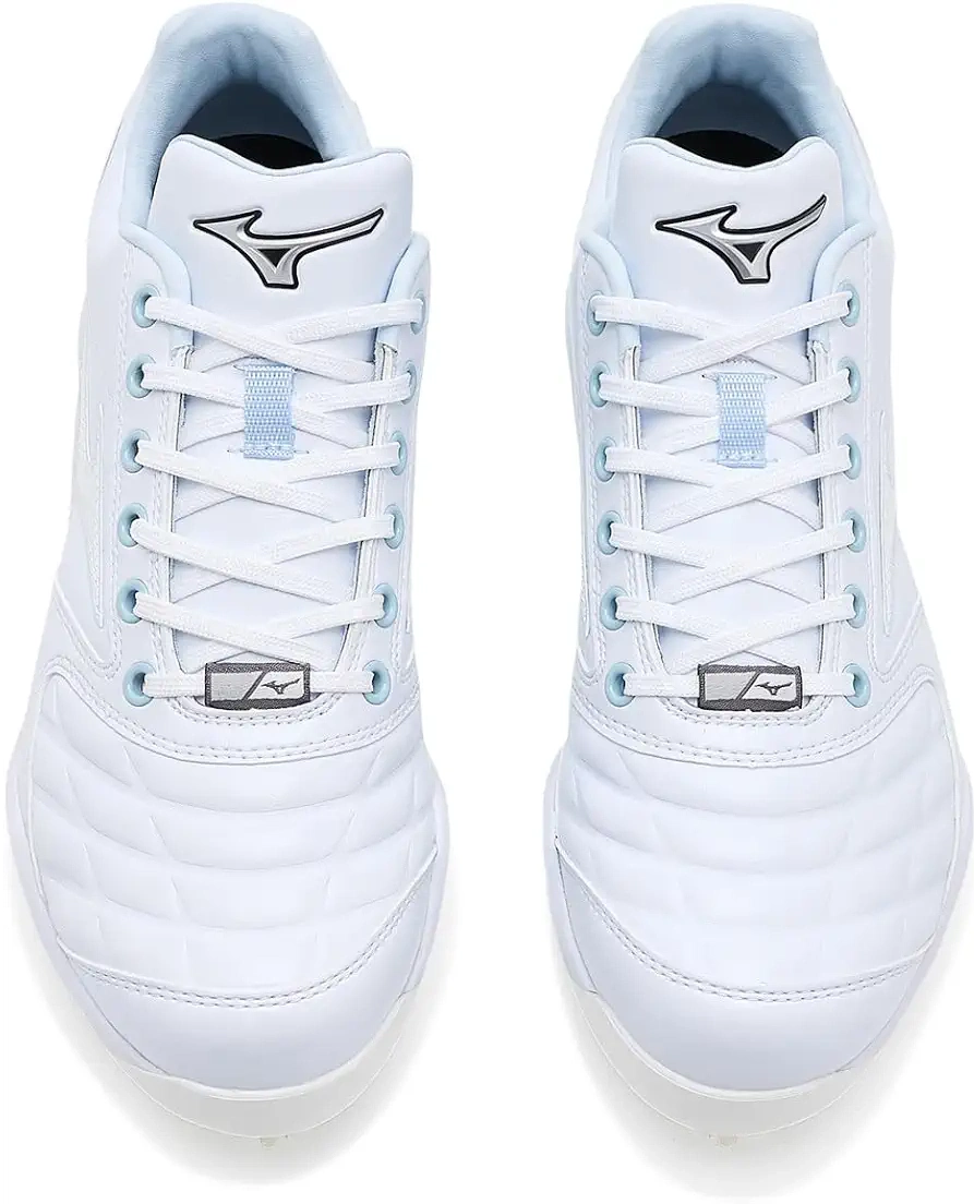 Mizuno 320720 Pro Select Fastpitch Metal Cleat - White
