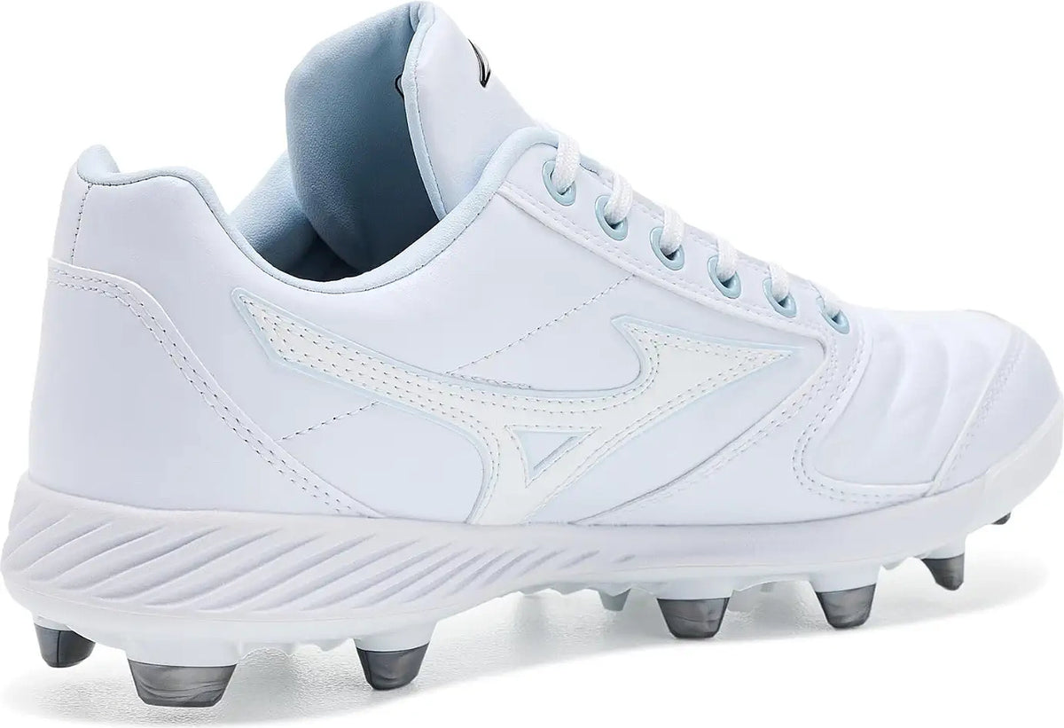 Mizuno 320723 Pro Select Fastpitch Tpu Molded Cleat - White