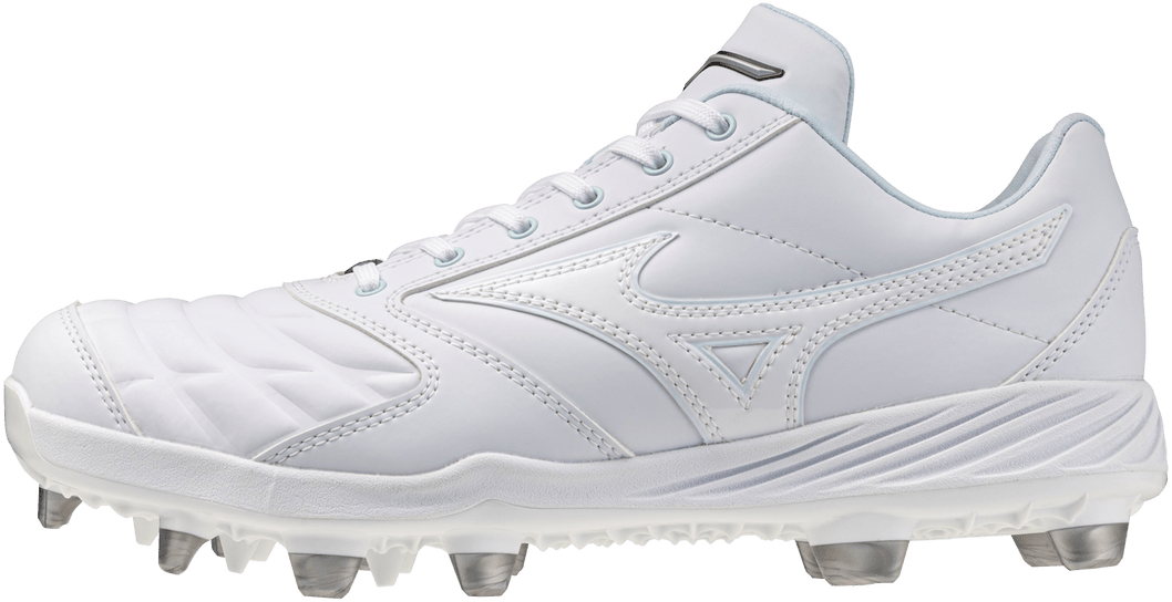 Mizuno 320723 Pro Select Fastpitch Tpu Molded Cleat - White