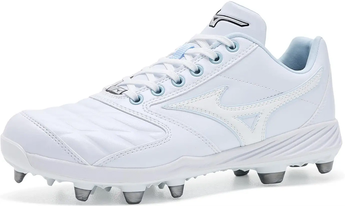 Mizuno 320723 Pro Select Fastpitch Tpu Molded Cleat - White