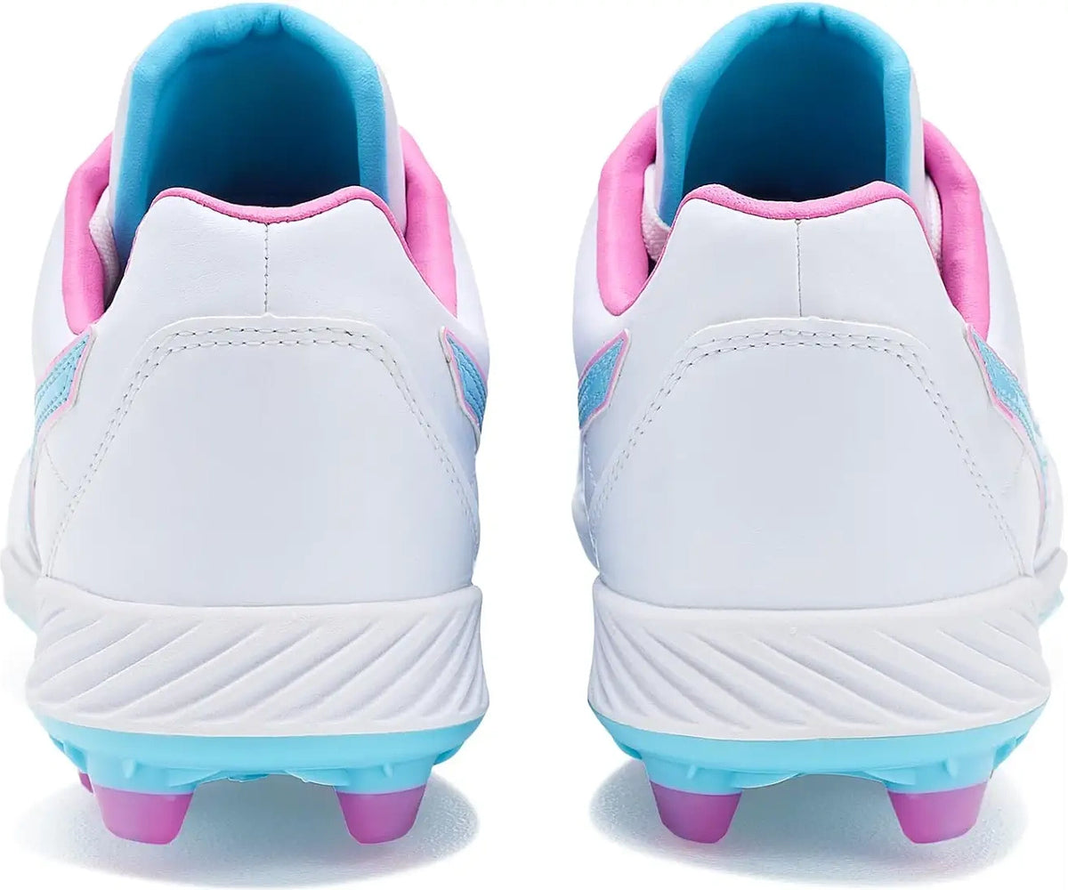 Mizuno 320723 Pro Select Fastpitch Tpu Molded Cleat - White Pink
