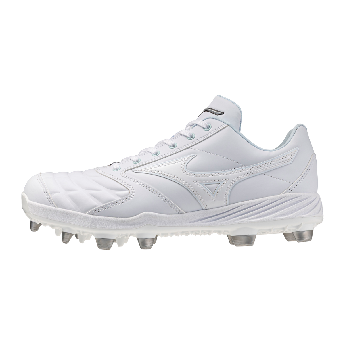 Mizuno 320723 Women’s Pro Select Fastpitch Tpu Softball Cleat - White - 10