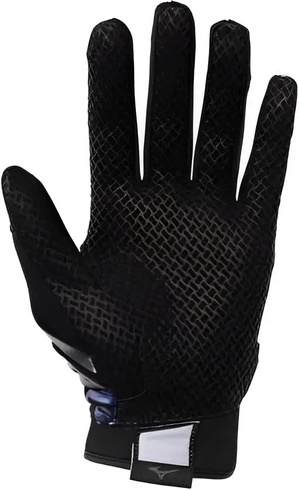 Mizuno 330391 F-257 Women’s Softball Batting Gloves - Black Iridescent