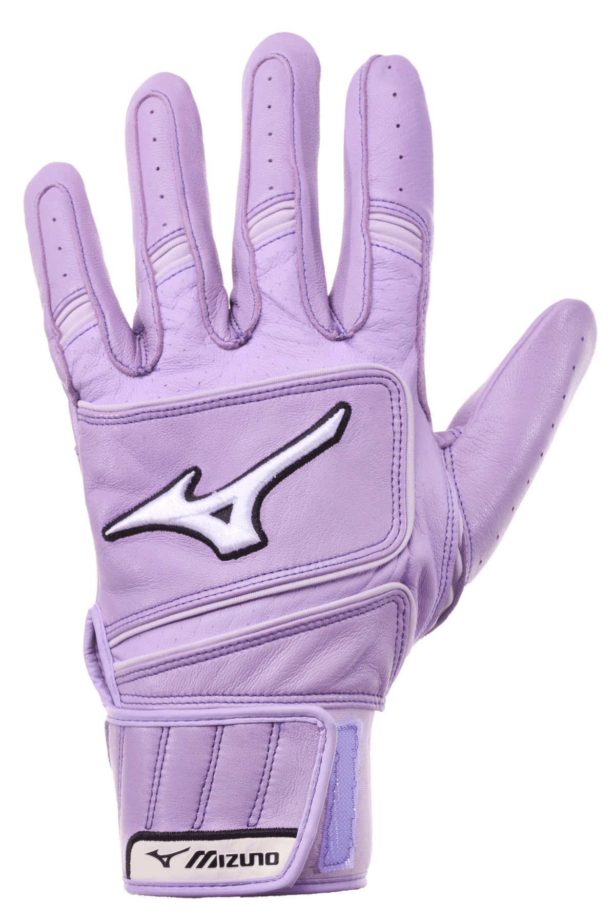 Mizuno 330440 Pro Select Adult Baseball Batting Glove - Lilac