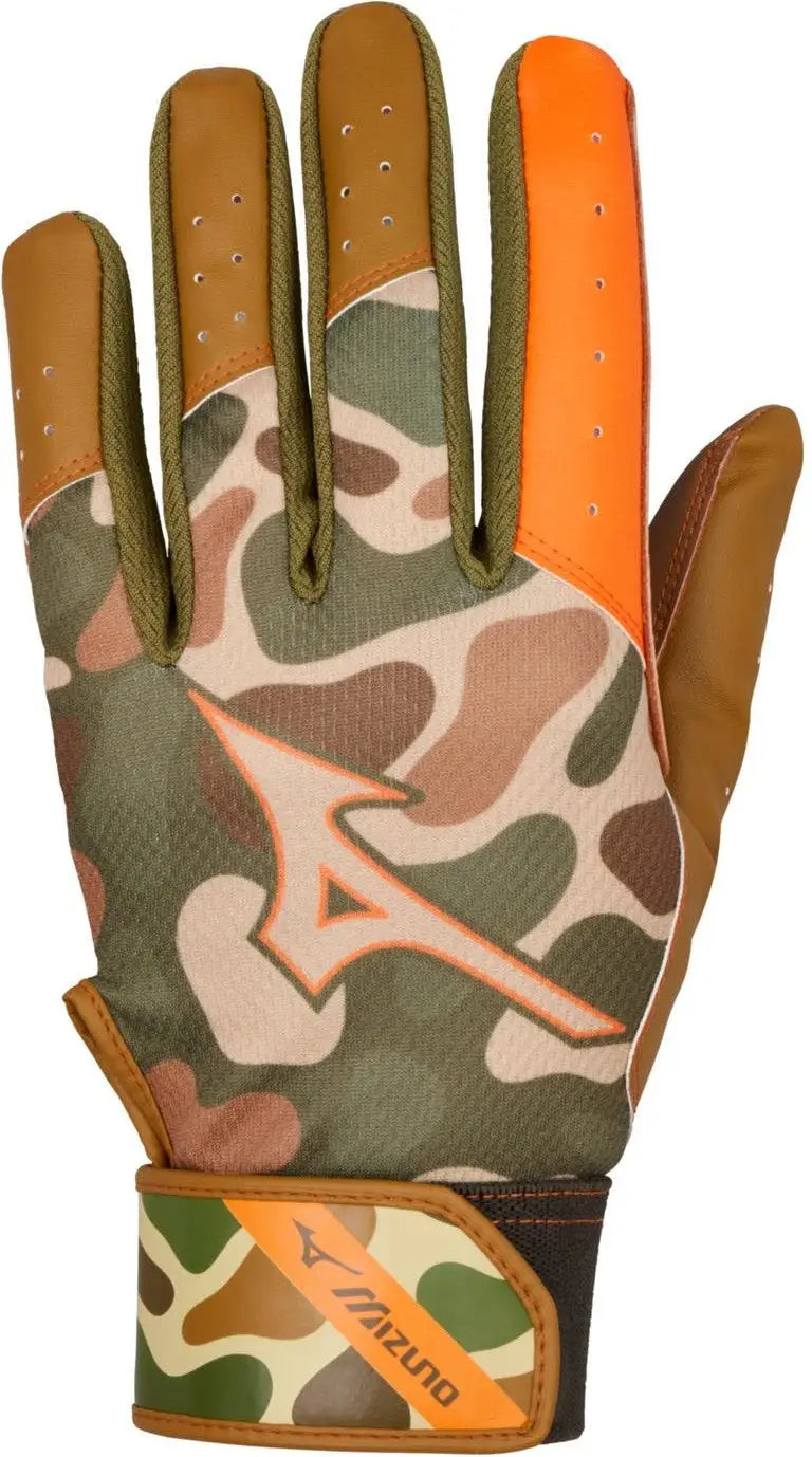 Mizuno 330461 Mvp Adult Baseball Batting Glove - Duck Camo