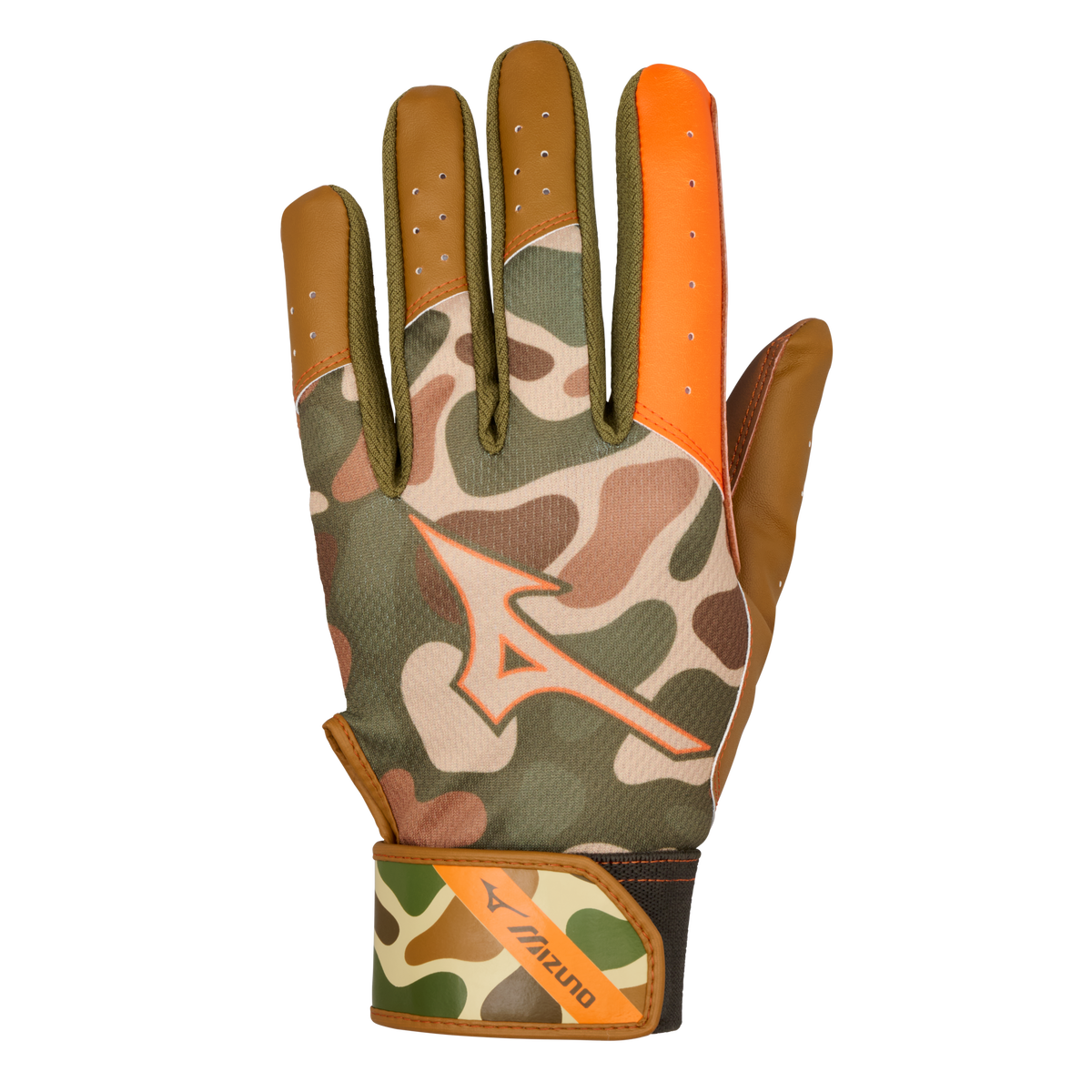 Mizuno 330462 Mvp Youth Baseball Batting Glove - Duck Camo