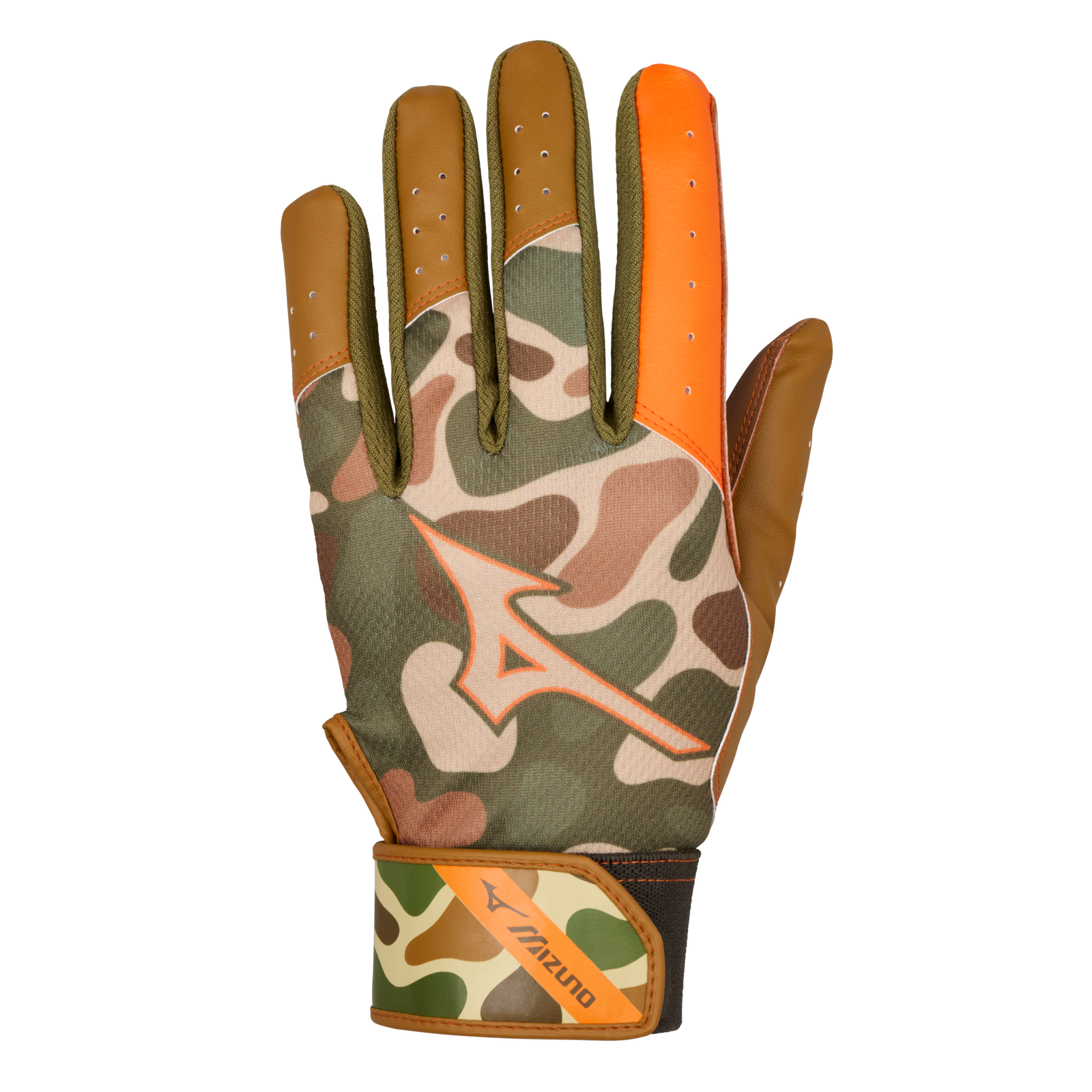 Mizuno 330462 Mvp Youth Baseball Batting Glove - Duck Camo