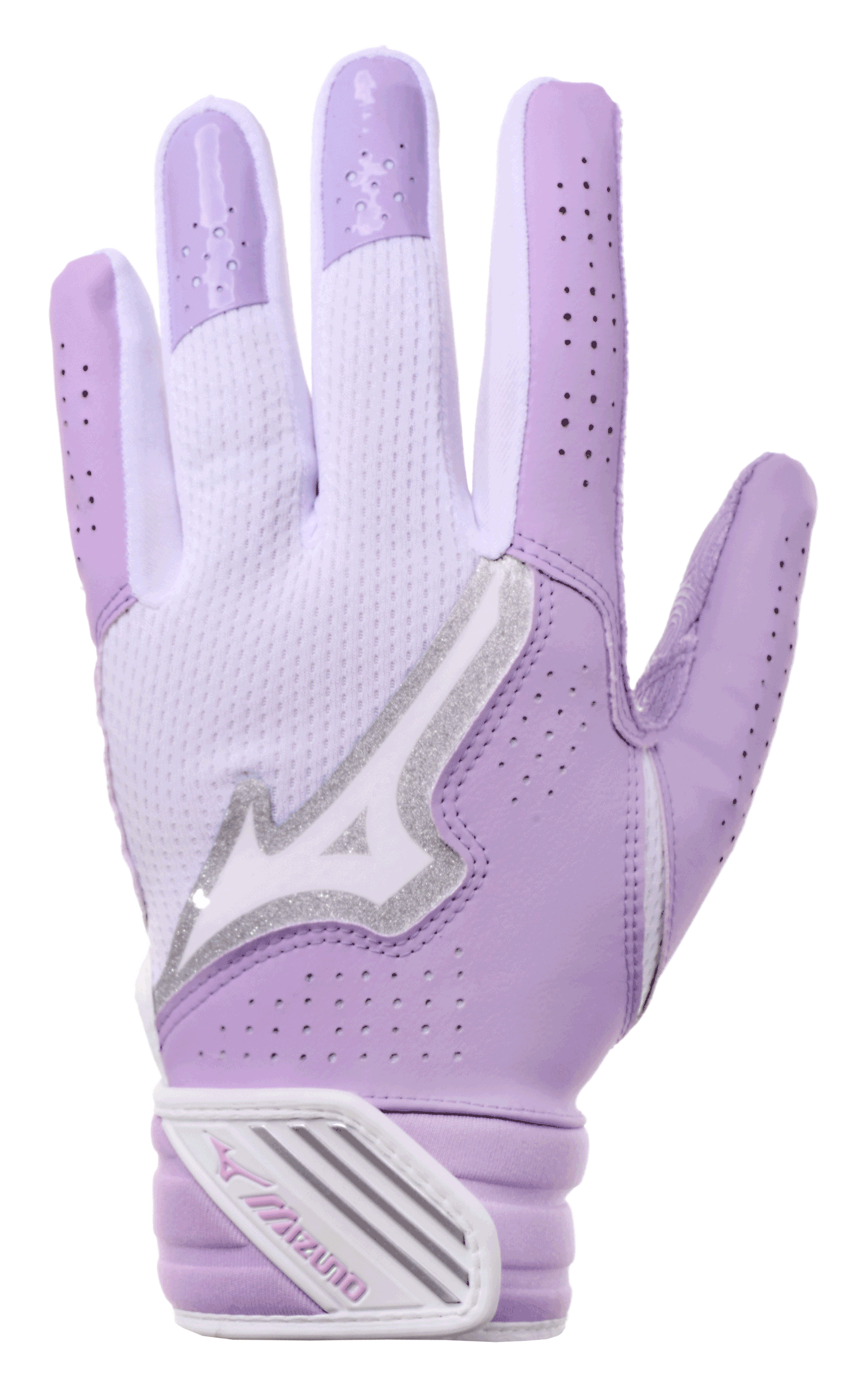 Mizuno 330464 Finch Adult Softball Batting Glove - Lilac