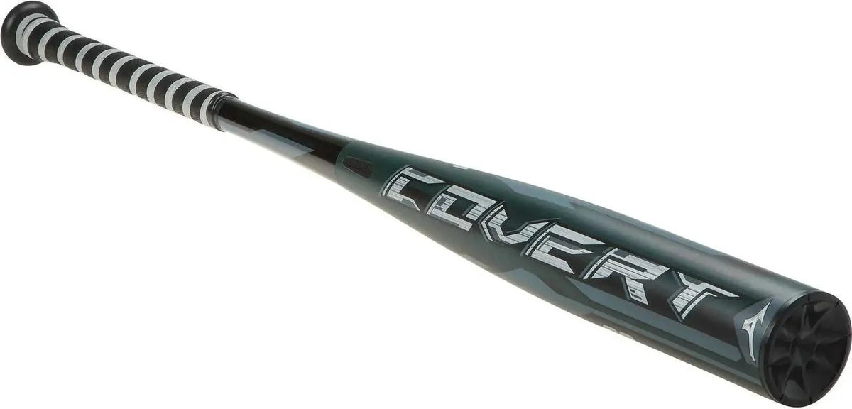 Mizuno 340396 2017 Covert Bbcor (-3) Bat - Dark Slate Black