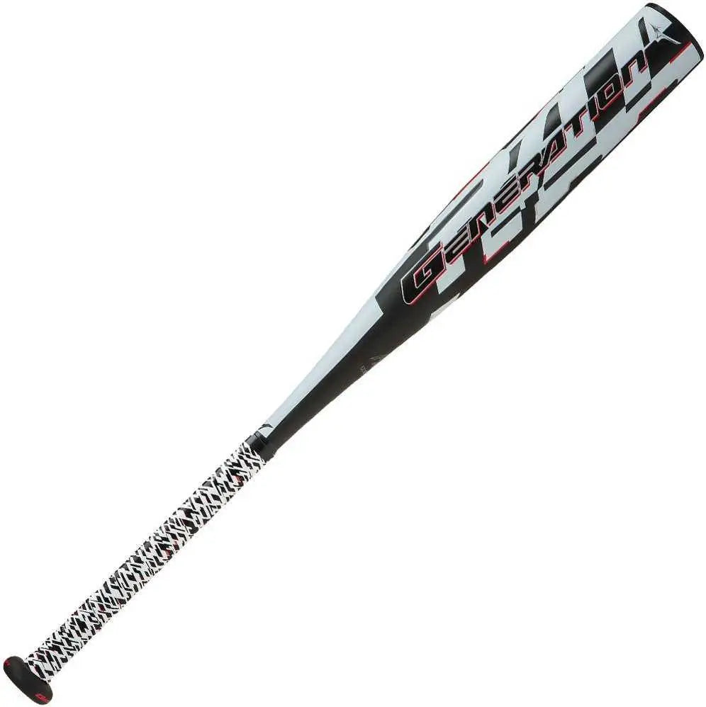 Mizuno 340401 2017 Generation Bbcor (-3) Baseball Bat - Black White