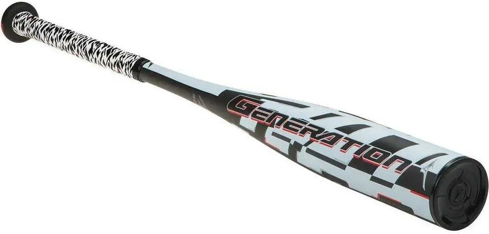 Mizuno 340402 2017 Generation Senior League (-10) Bat - Black White