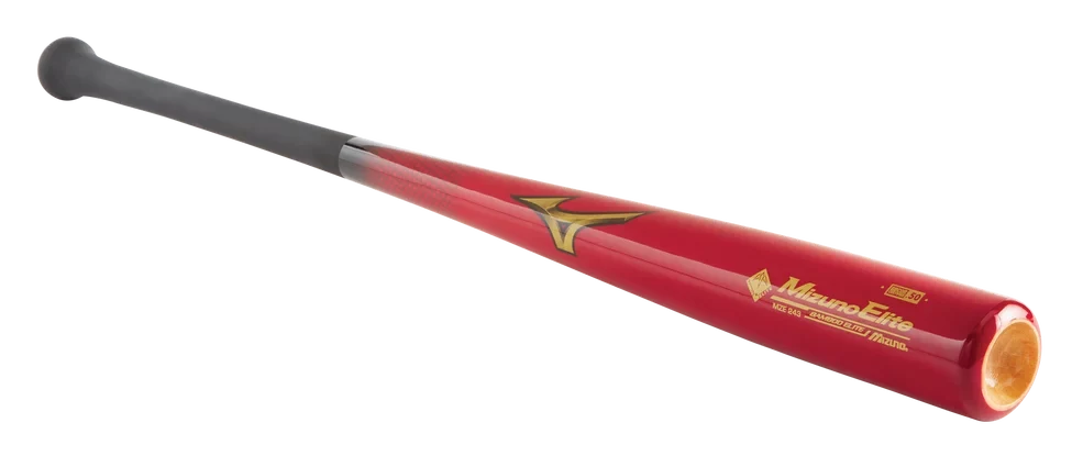 Mizuno 340463 Bamboo Elite Woodl Bat Mze 243- Barbados Cherry Black