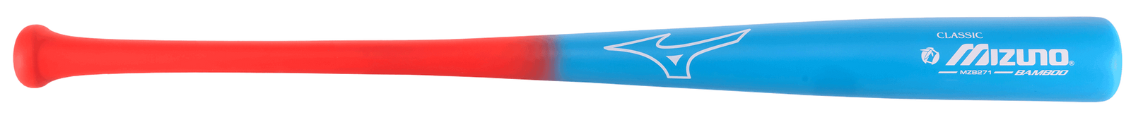 Mizuno 340465 Mzb 243 Bamboo Classic Wood Baseball Bat - Blue Red