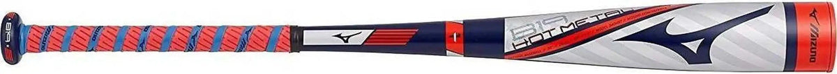 Mizuno 340482 B19 Hot Metal (-3) Bbcor Bat - Navy Red