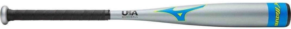 Mizuno 340569 B21-hot Metal - Tee Ball Usa Baseball Bat (-13) - Light Gray Neon Green