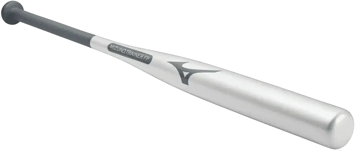 Mizuno 340624 Bamboo Elite Fastpitch Weighted Training Bat - White Gray