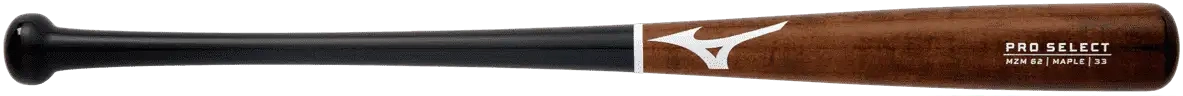 Mizuno 340635 Pro Select Mzm 62 Maple Wood Baseball Bat - Brown