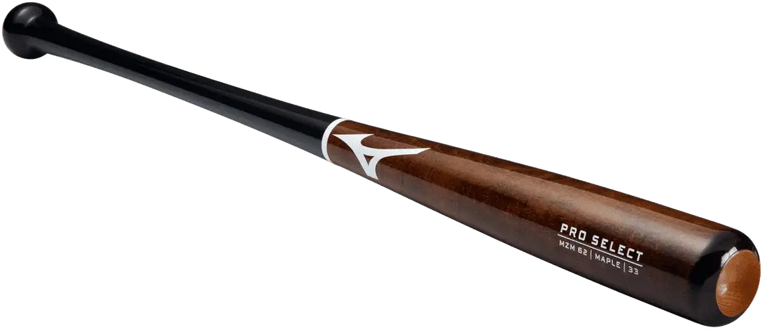 Mizuno 340635 Pro Select Mzm 62 Maple Wood Baseball Bat - Brown