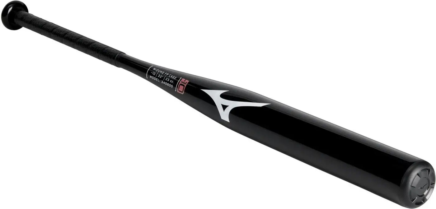 Mizuno 340655 Crbn1 Cage Bat Fastpitch Softball Training (-10) - Black