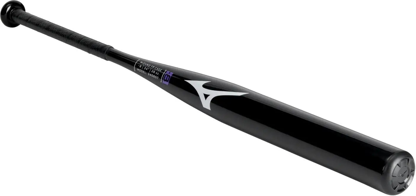 Mizuno 340657 Crbn1 Cage Bat Fastpitch Softball Training (-8) - Black