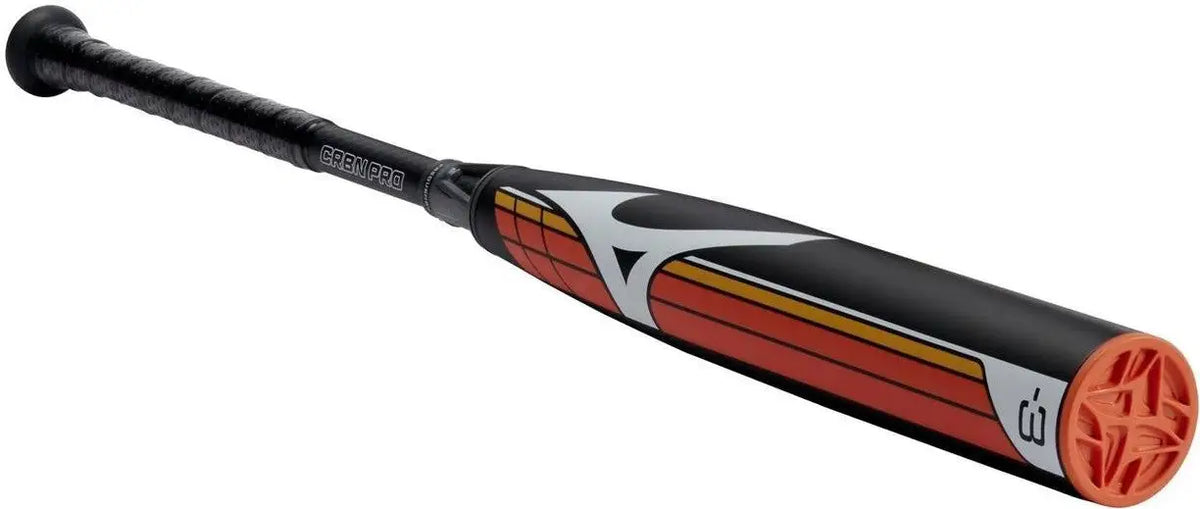 Mizuno 340658 Crbn Pro - Bbcor Baseball Bat (-3) - Black-red