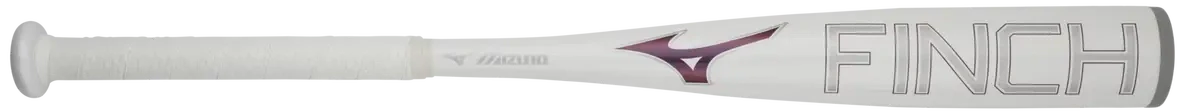 Mizuno 340664 Finch Youth Tee Ball Softball Bat (-13) - White-iridescent / 24’’