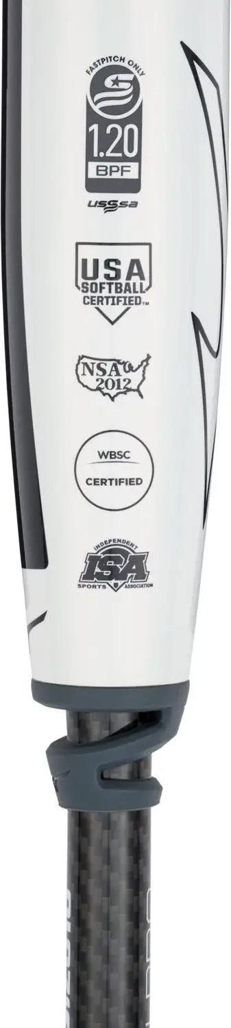 Mizuno 340666 Crbn Pro Fastpitch Softball Bat (-9) - Pearl