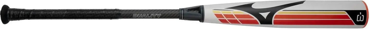 Mizuno 340673 Duality Hybrid Bbcor Baseball Bat (-3) - Gray-red