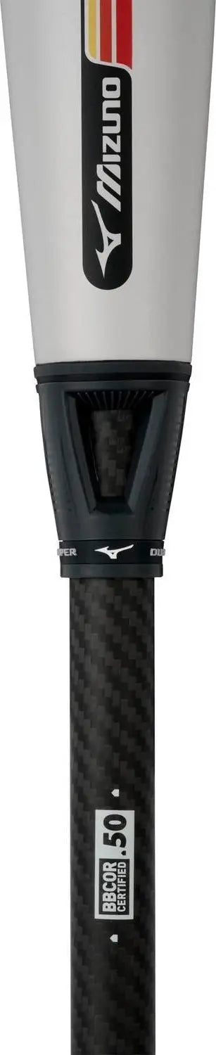 Mizuno 340673 Duality Hybrid Bbcor Baseball Bat (-3) - Gray-red