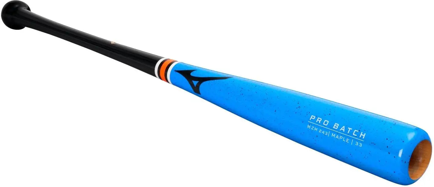 Mizuno 340678 Pro Batch Mzm 243 Maple Wood Baseball Bat - Blue
