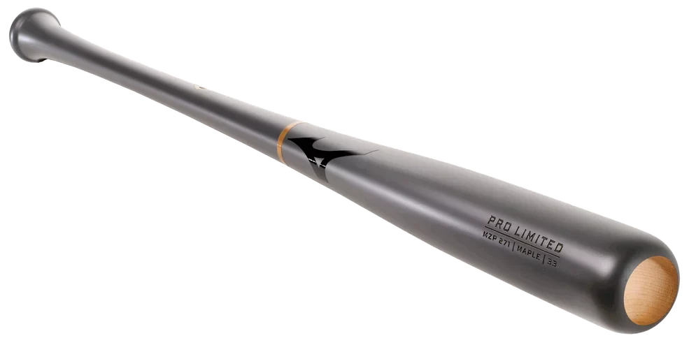 Mizuno 340681 Mzp 271 Pro Limited Maple Wood Baseball Bat - Granite Gray