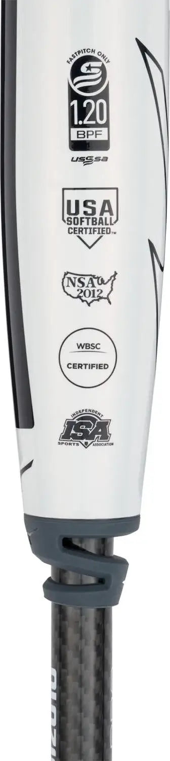 Mizuno 340683 Crbn Pro Fastpitch Softball Bat (-8) - Pearl