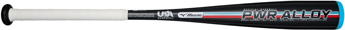 Mizuno 340695 Pwr Alloy - Big Barrel Youth Usa Approved Bat (-10) - Black-red