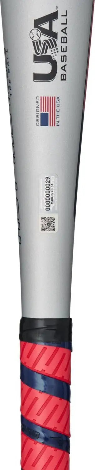 Mizuno 340696 Hot Metal - Big Barrel Tee Ball Usa Approved Bat (-12) - Gray-red