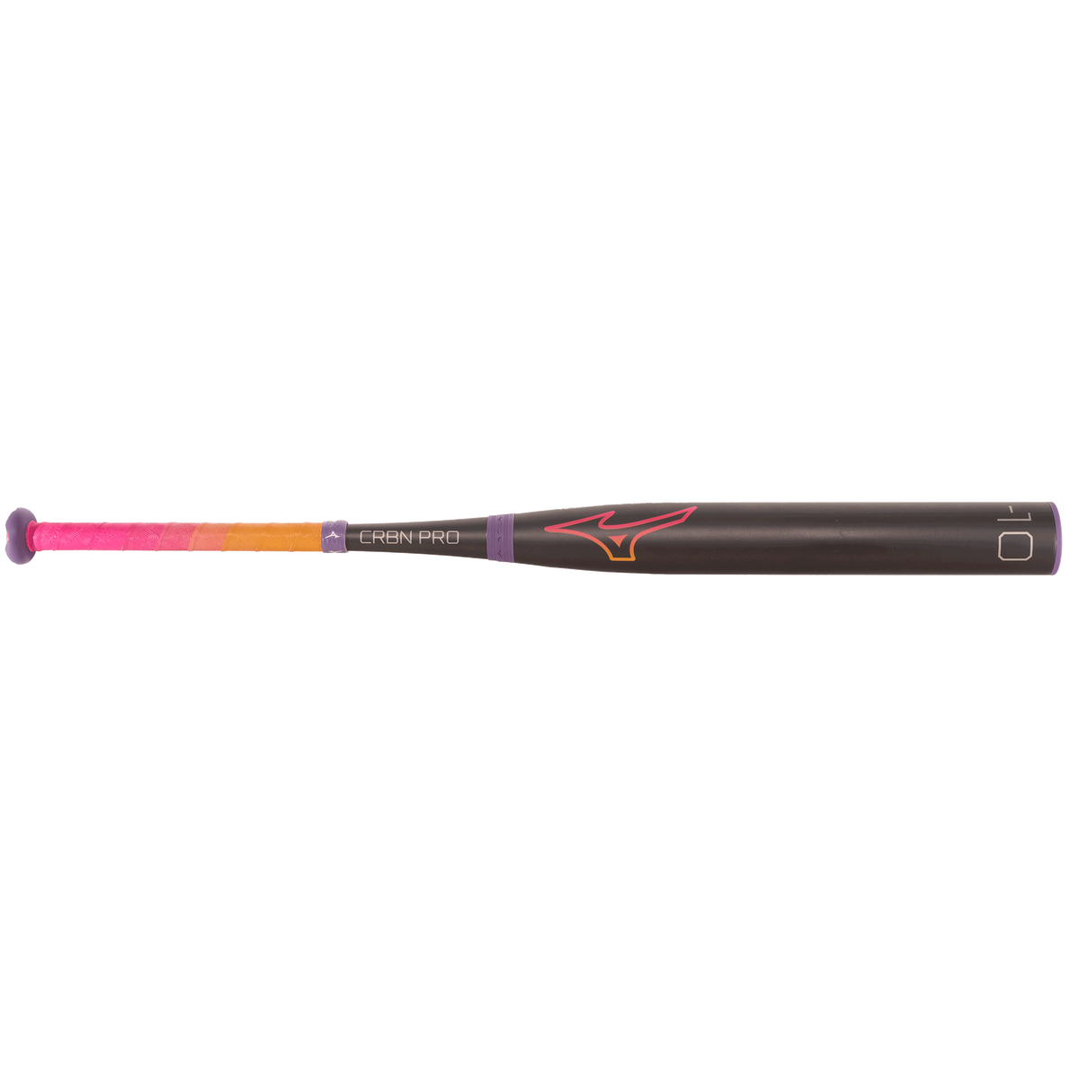 Mizuno 340710 Crbn Pro (-10) Fastpitch Softball Bat - Black Pink - 30’’ - 20.0 Oz