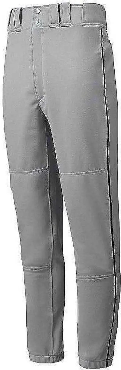 Mizuno 350148 Premier Piped Pant - Gray-black